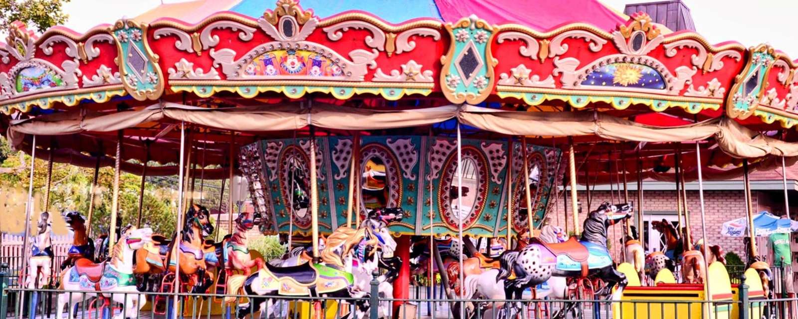 Huck Finn's Playland Carousel
