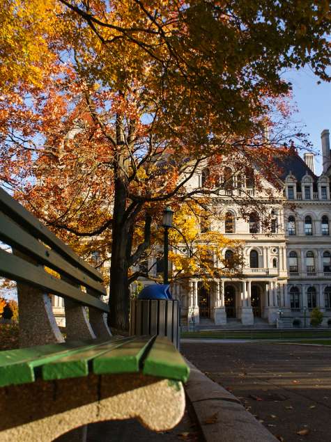 Capitol Building Fall