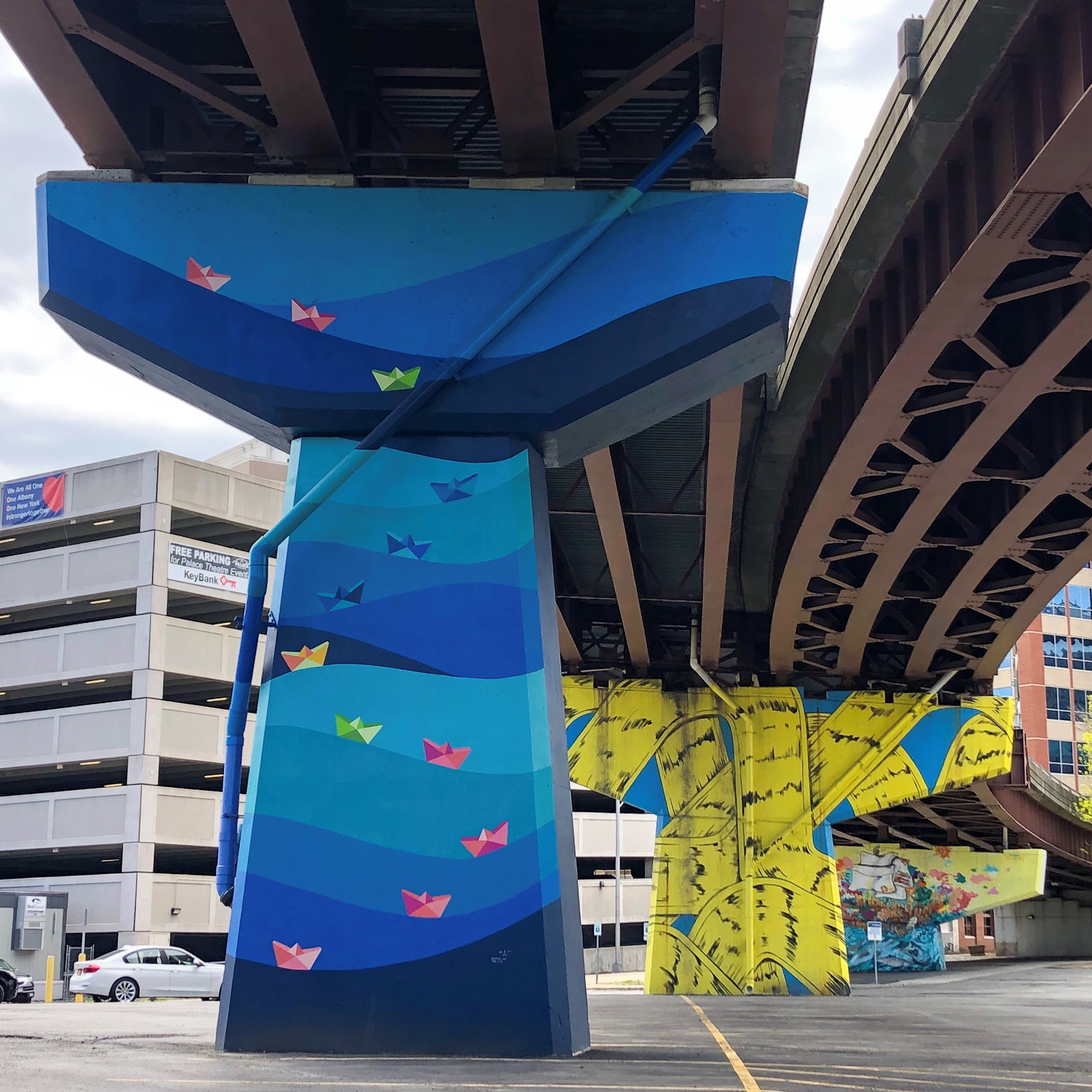 Journey by Arzu Fallahi Capital Walls Mural
