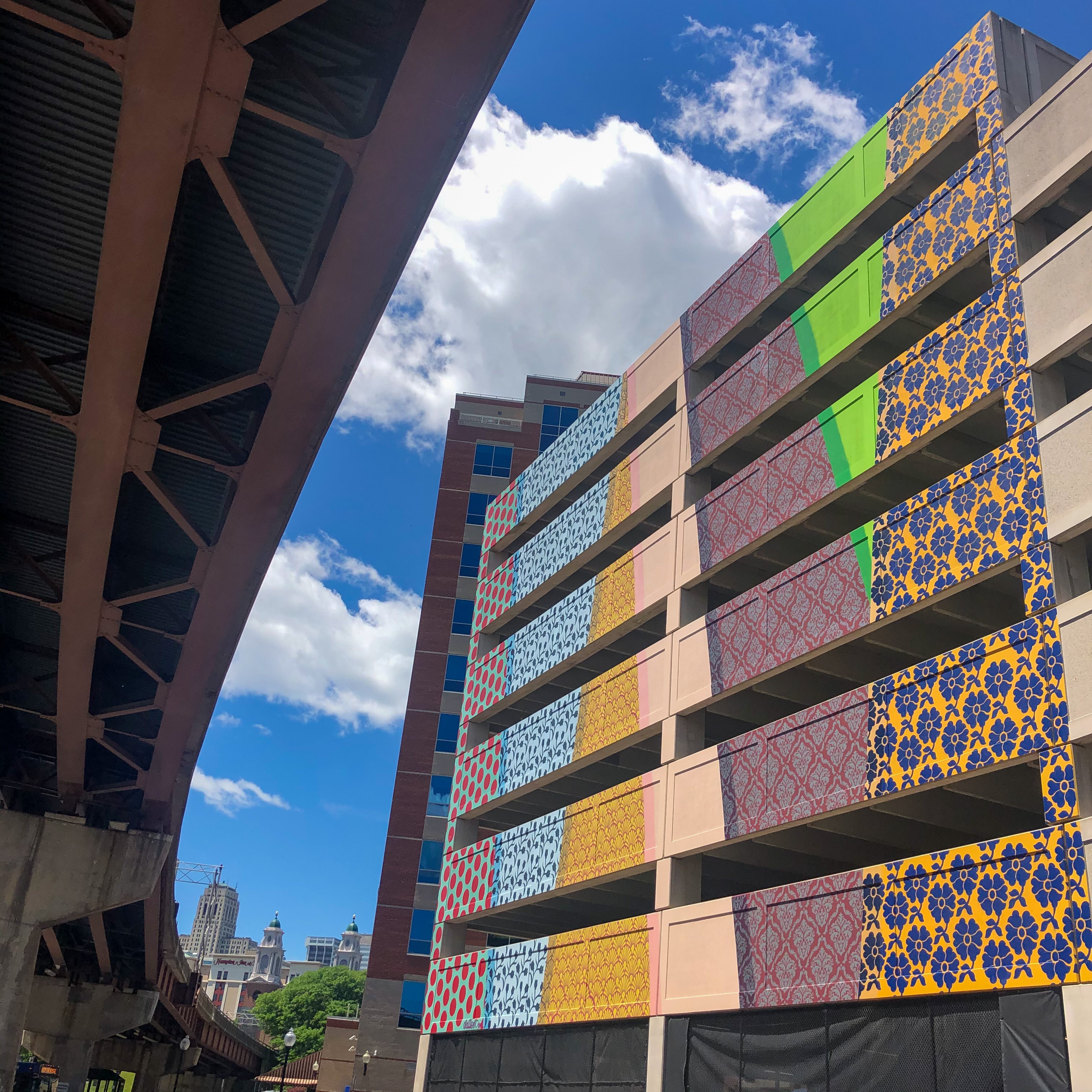 Quackenbush Garage Mural