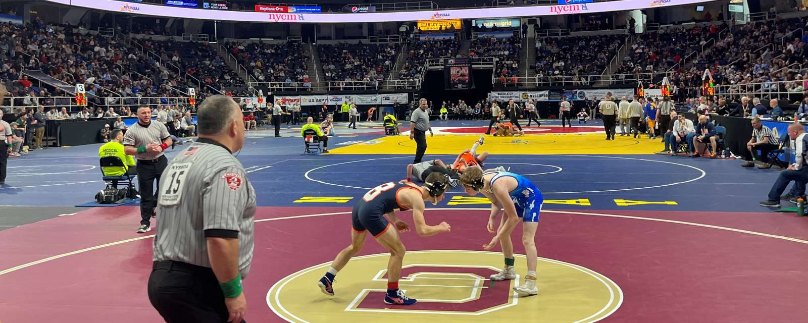 NYSPHSAA Wrestling at the MVP Arena