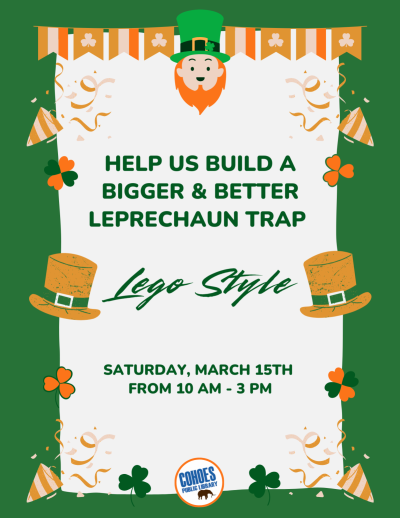Cohoes Public Library LEGO Leprechaun Trap