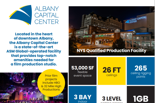 Albany Capital Center Production One Sheet